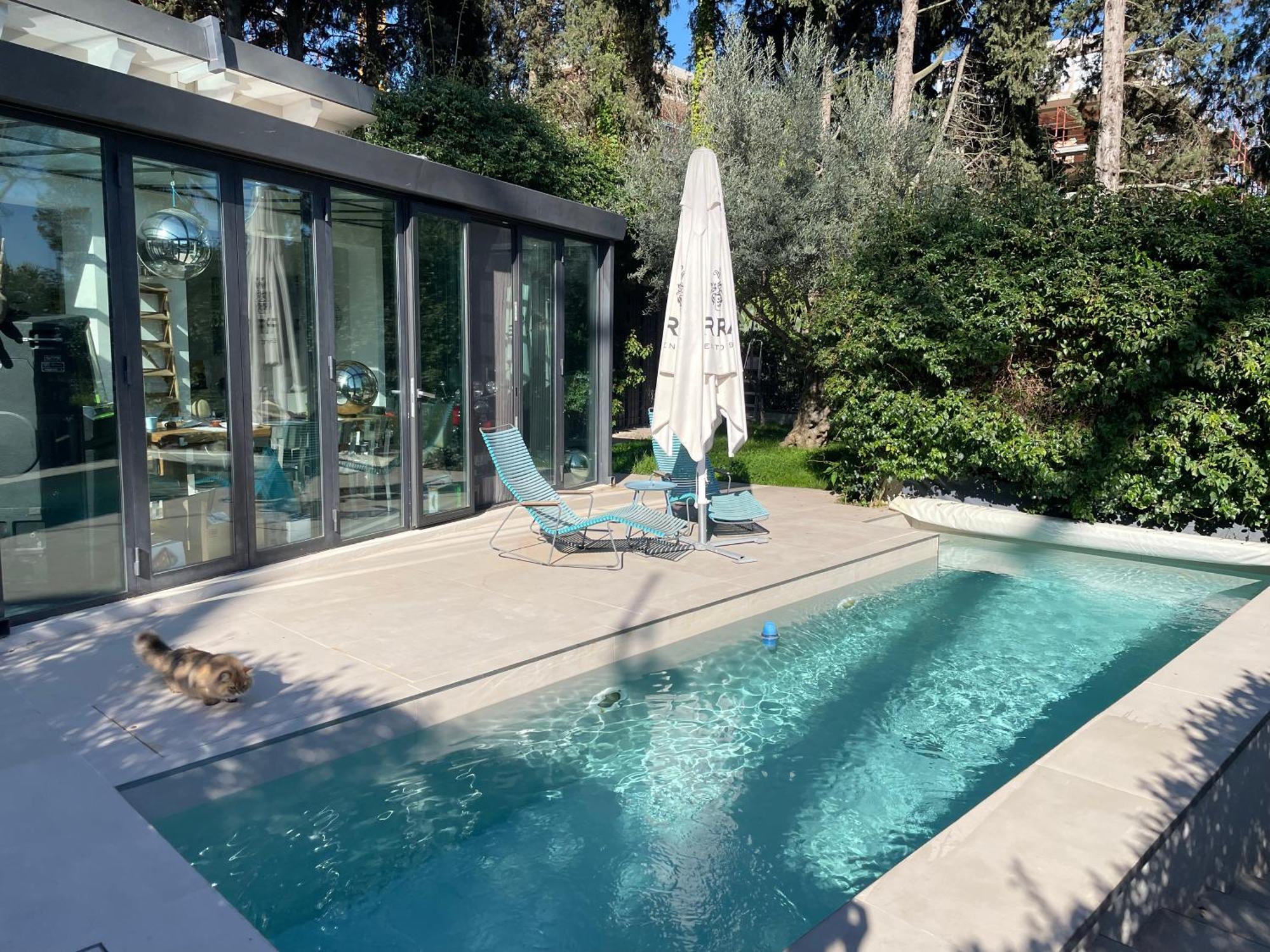 Modern Luxury Pool House Casa de férias Roma